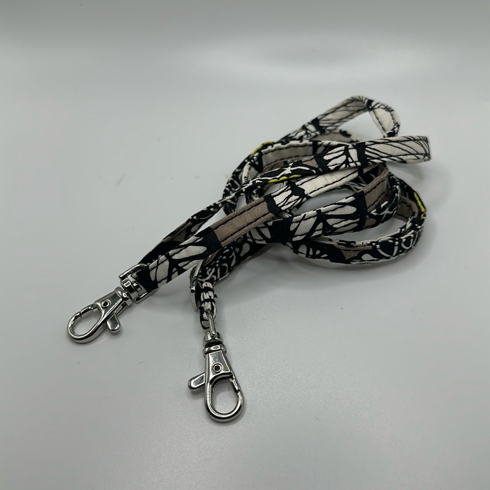 Vera Bradley gray floral replacement purse strap